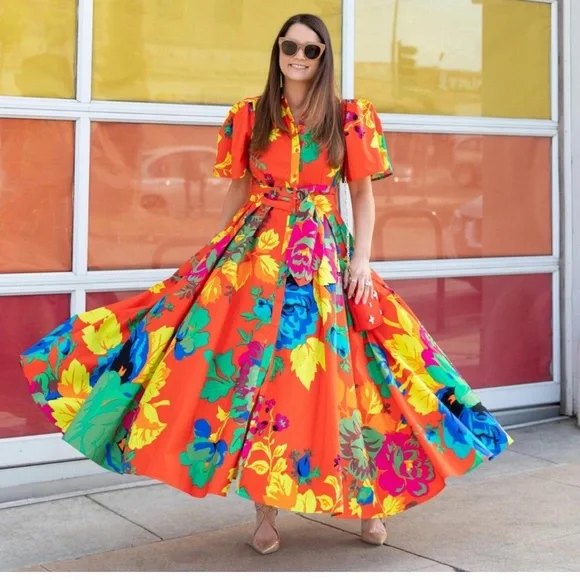 charlene maxi dress Charlene Strappy Loose Fit Maxi Dress – BowsBoutiques